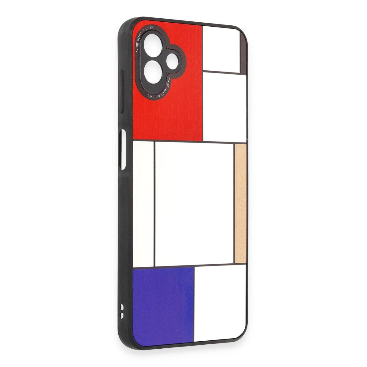Newface Samsung Galaxy A04 Kılıf Mirror Desenli Kapak - Mirror