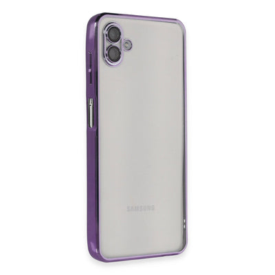 Newface Samsung Galaxy A04 Kılıf Razer Lensli Silikon