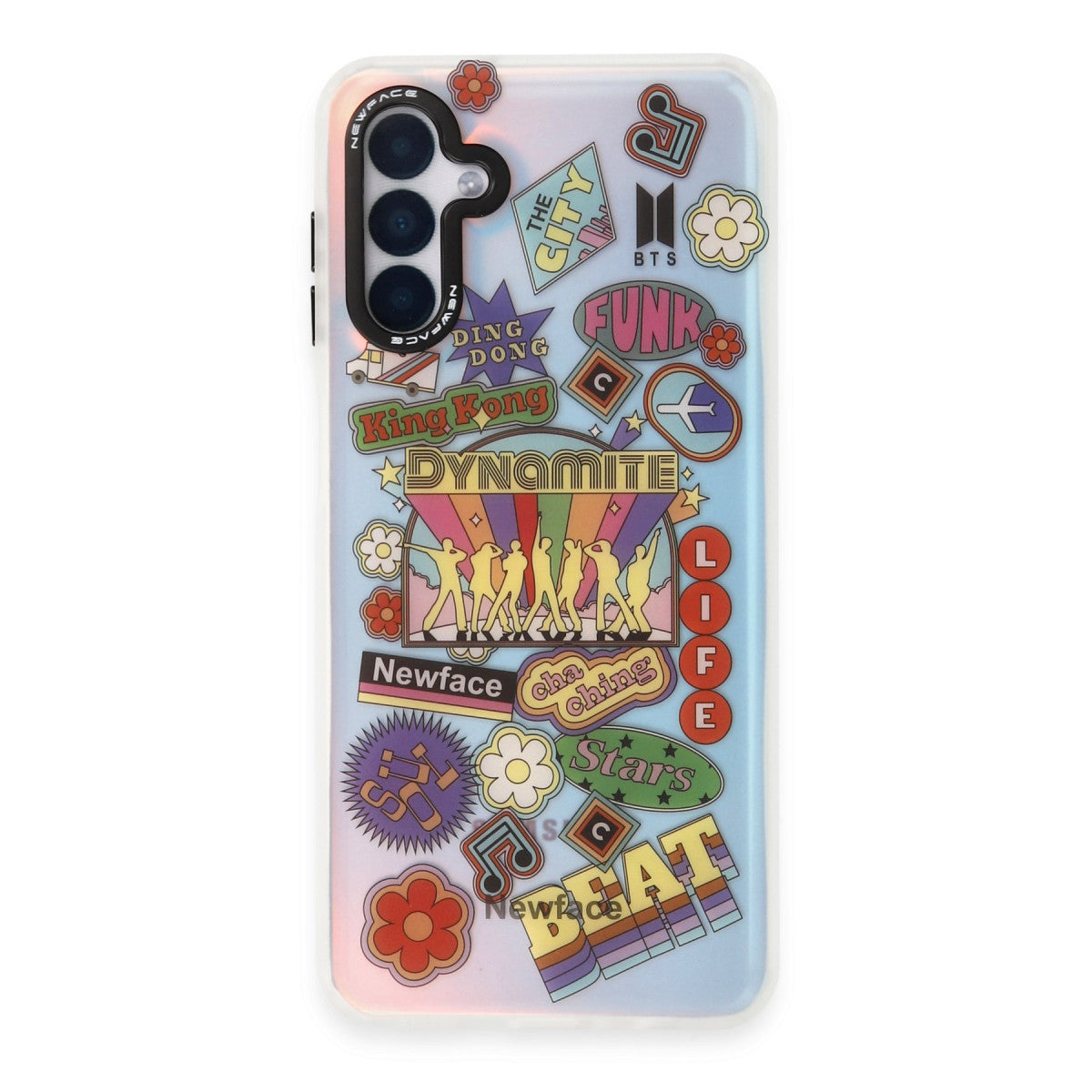 Newface Samsung Galaxy A04S Kılıf Estoril Desenli Kapak - Estoril