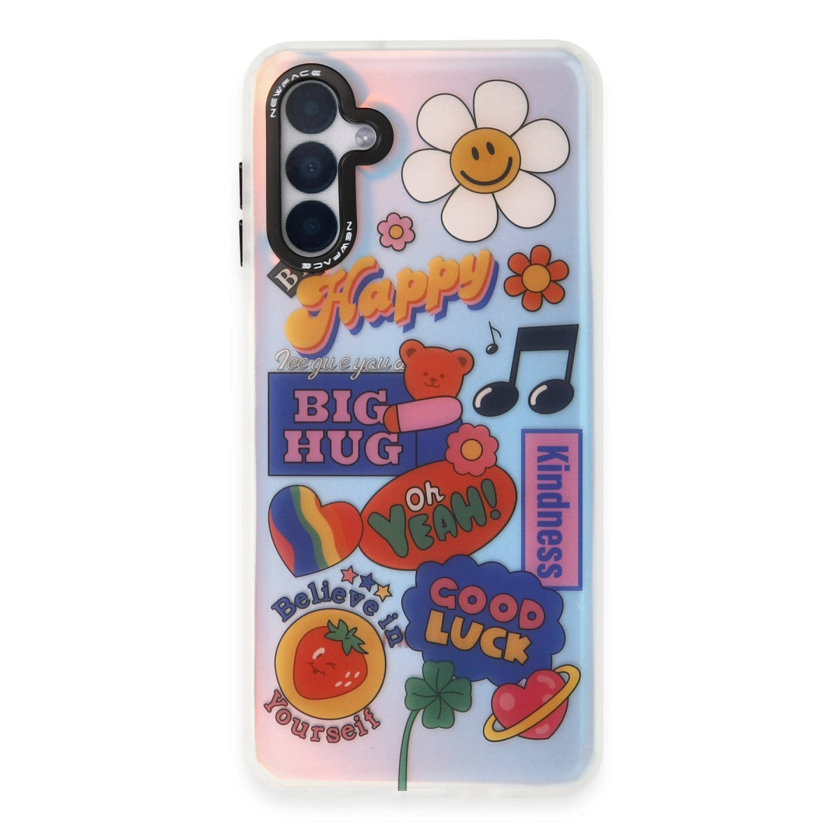 Newface Samsung Galaxy A04S Kılıf Estoril Desenli Kapak - Estoril