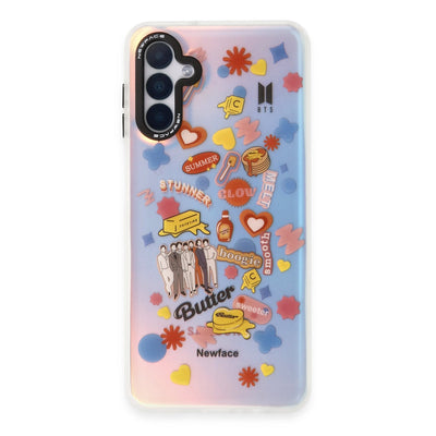 Newface Samsung Galaxy A04S Kılıf Estoril Desenli Kapak - Estoril