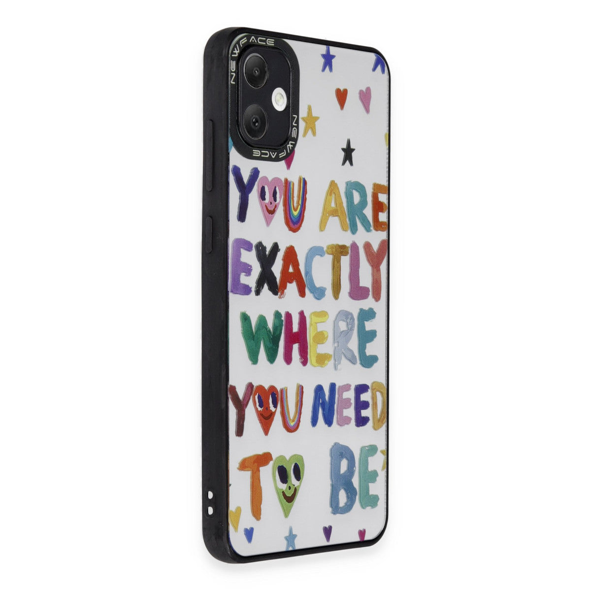Newface Samsung Galaxy A05 Kılıf Mirror Desenli Kapak - Mirror