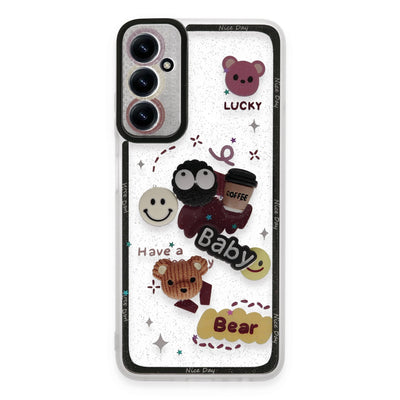 Newface Samsung Galaxy A05S Kılıf Sweet Desenli Silikon Kapak