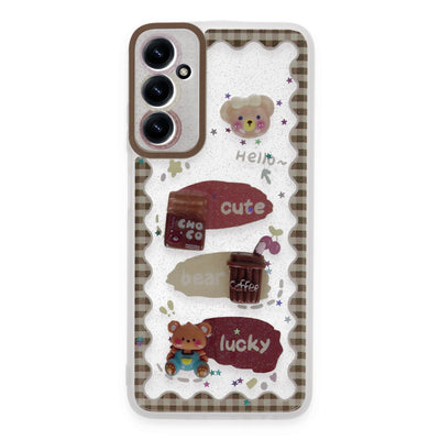 Newface Samsung Galaxy A05S Kılıf Sweet Desenli Silikon Kapak