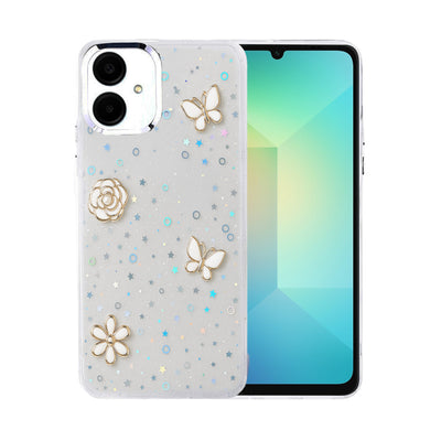 Newface Samsung Galaxy A06 Fiyonk Desenli Kapak