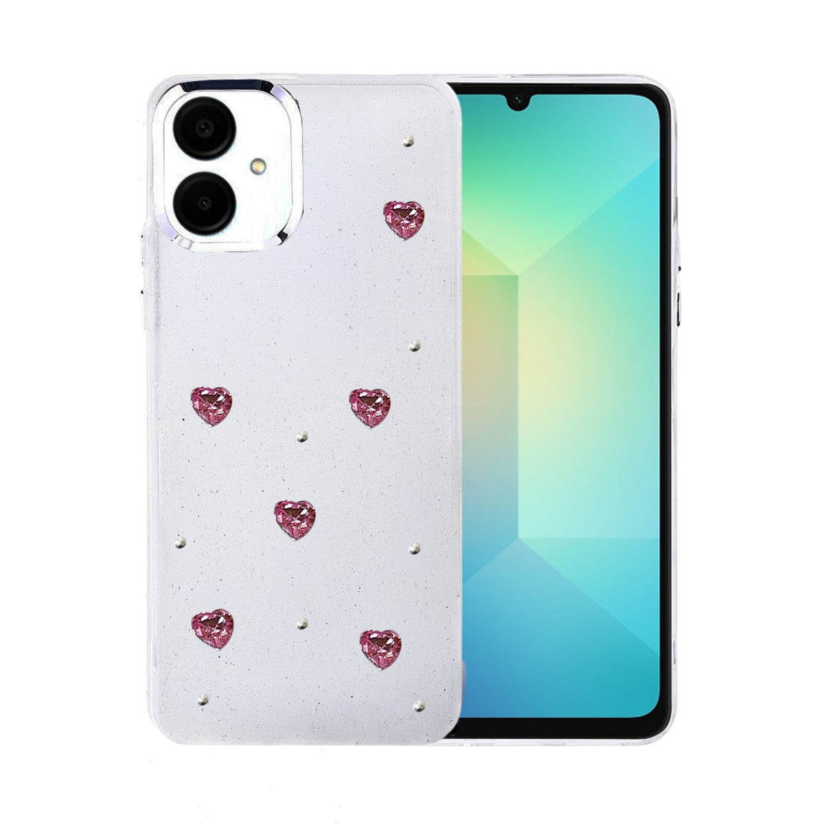 Newface Samsung Galaxy A06 Fiyonk Desenli Kapak