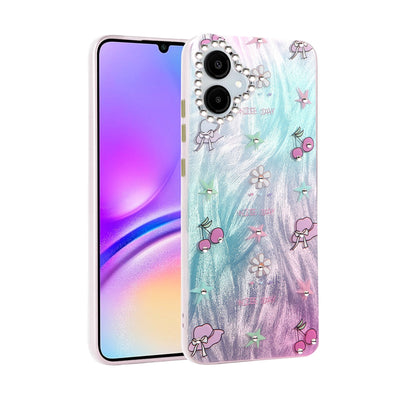 Newface Samsung Galaxy A06 Kılıf Blade Aynalı Desenli Kapak