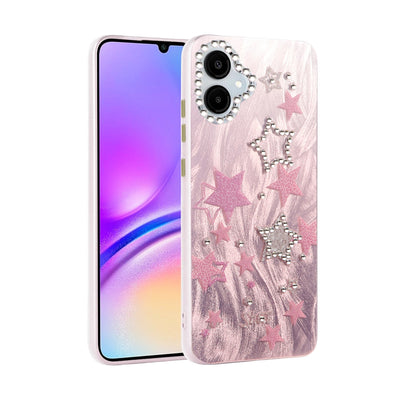 Newface Samsung Galaxy A06 Kılıf Blade Aynalı Desenli Kapak