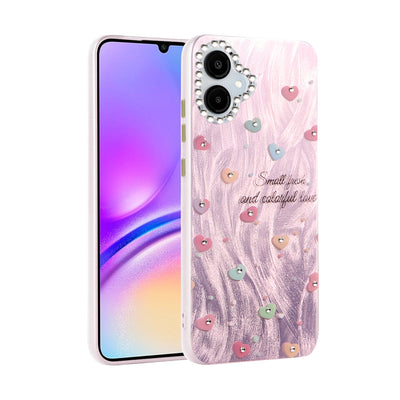 Newface Samsung Galaxy A06 Kılıf Blade Aynalı Desenli Kapak