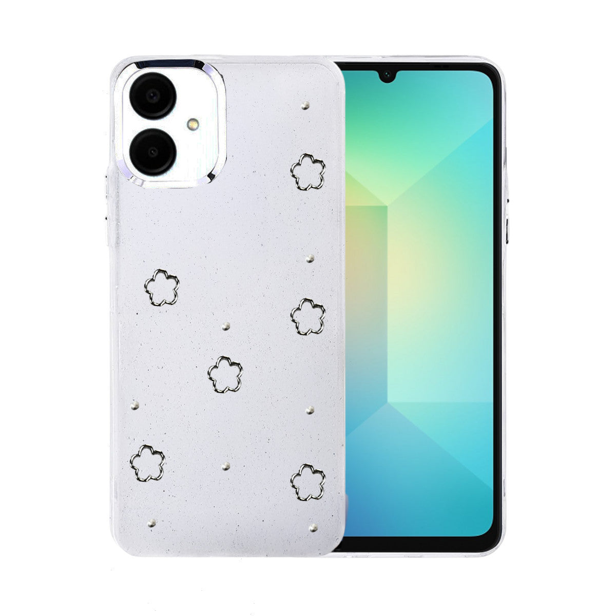 Newface Samsung Galaxy A07 4G Fiyonk Desenli Kapak