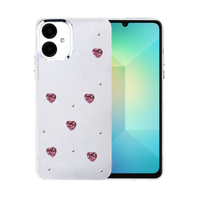 Newface Samsung Galaxy A07 4G Fiyonk Desenli Kapak