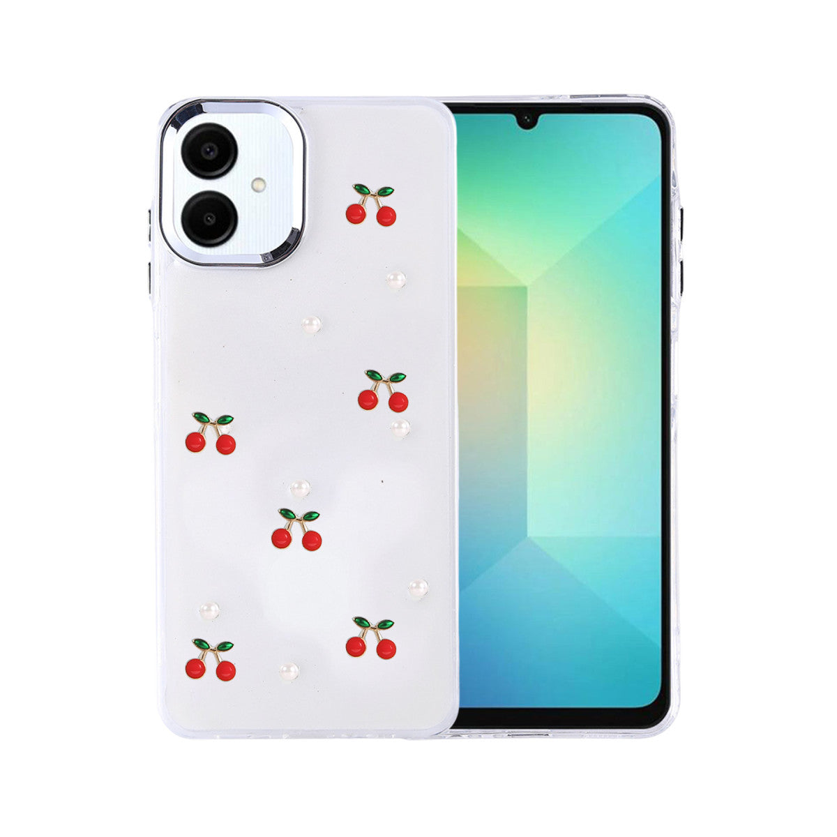 Newface Samsung Galaxy A07 4G Fiyonk Desenli Kapak