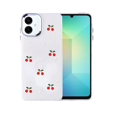 Newface Samsung Galaxy A07 4G Fiyonk Desenli Kapak
