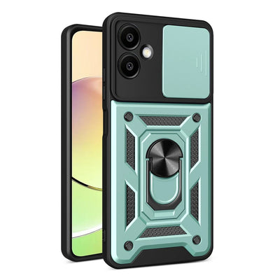 Newface Samsung Galaxy A07 4G Pars Lens Yüzüklü Silikon