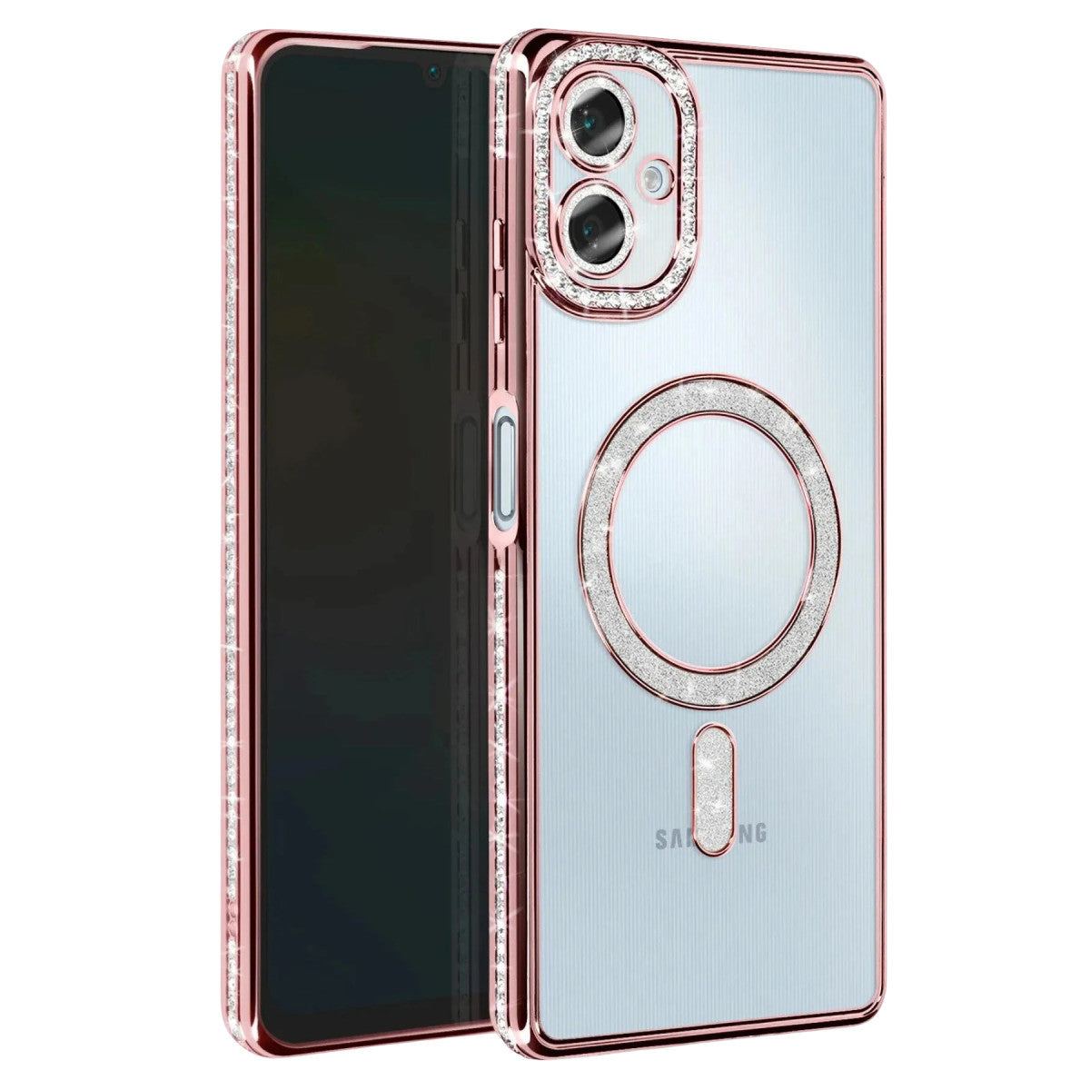 Newface Samsung Galaxy A07 4G Joke Simli Magneticsafe Kılıf