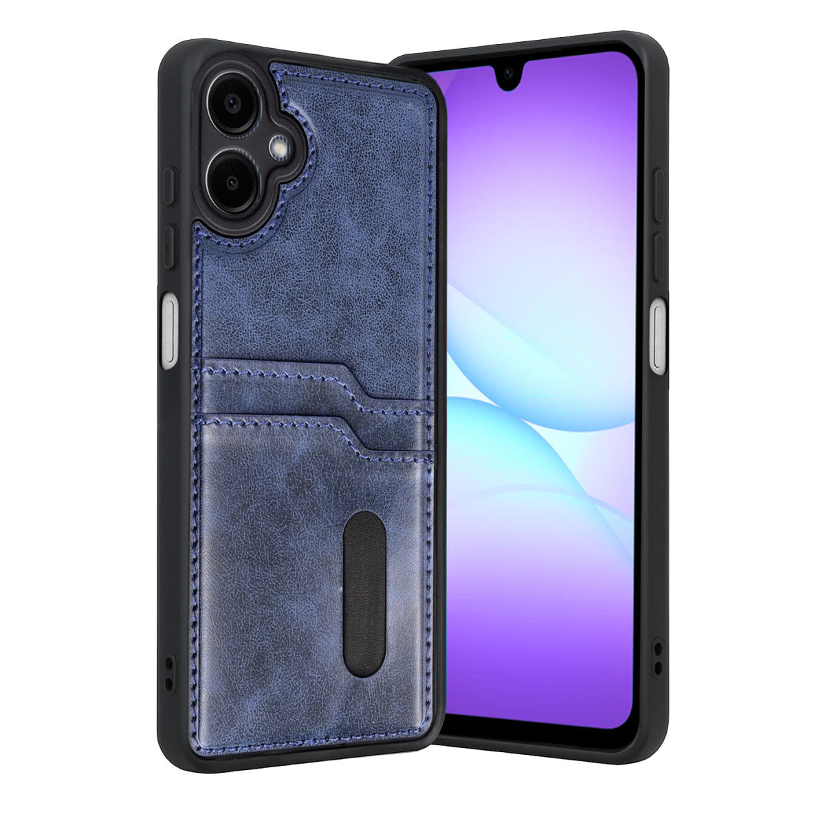 Newface Samsung Galaxy A07 4G Sara Kartvizitli Deri Kılıf