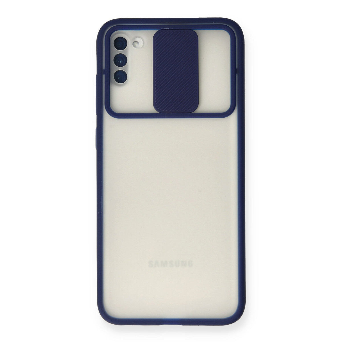 Newface Samsung Galaxy A11 Kılıf Palm Buzlu Kamera Sürgülü Silikon