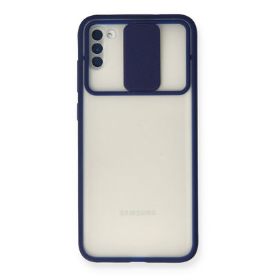 Newface Samsung Galaxy A11 Kılıf Palm Buzlu Kamera Sürgülü Silikon