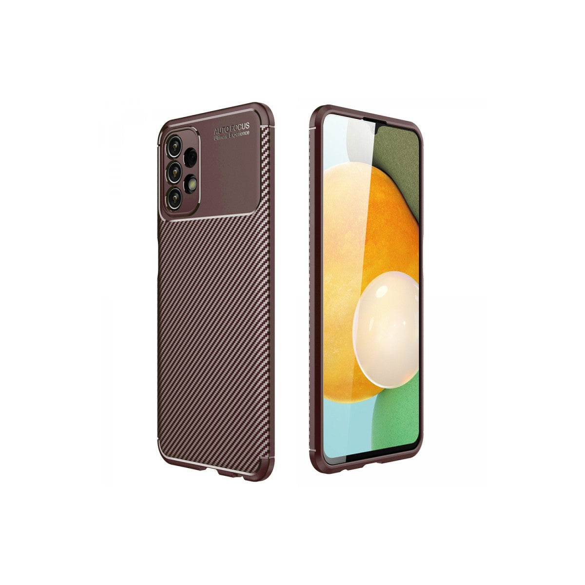 Newface Samsung Galaxy A13 4G Kılıf Auto Focus Karbon Kapak