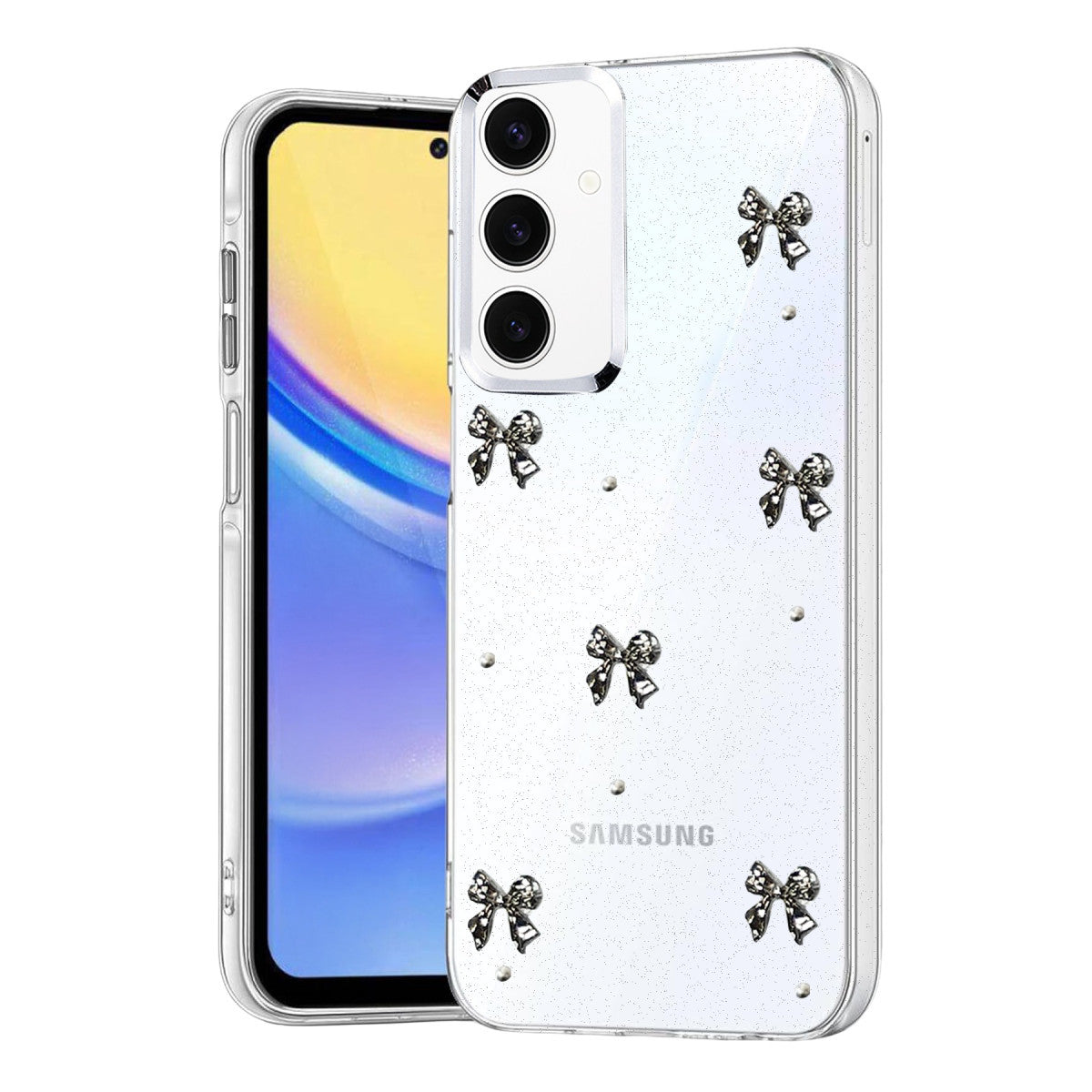Newface Samsung Galaxy A15 4G Fiyonk Desenli Kapak