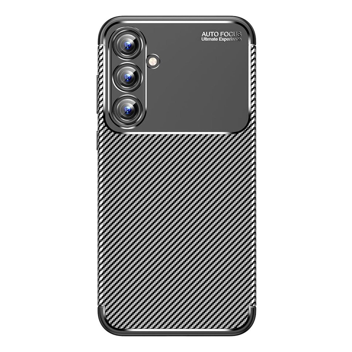 Newface Samsung Galaxy A15 4G Kılıf Auto Focus Karbon Kapak