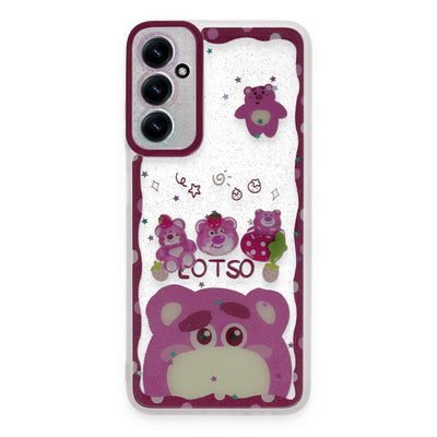 Newface Samsung Galaxy A15 4G Kılıf Sweet Desenli Silikon Kapak