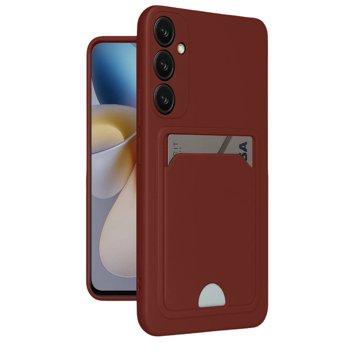 Newface Samsung Galaxy A16 5G Kılıf Kelvin Kartvizitli Silikon