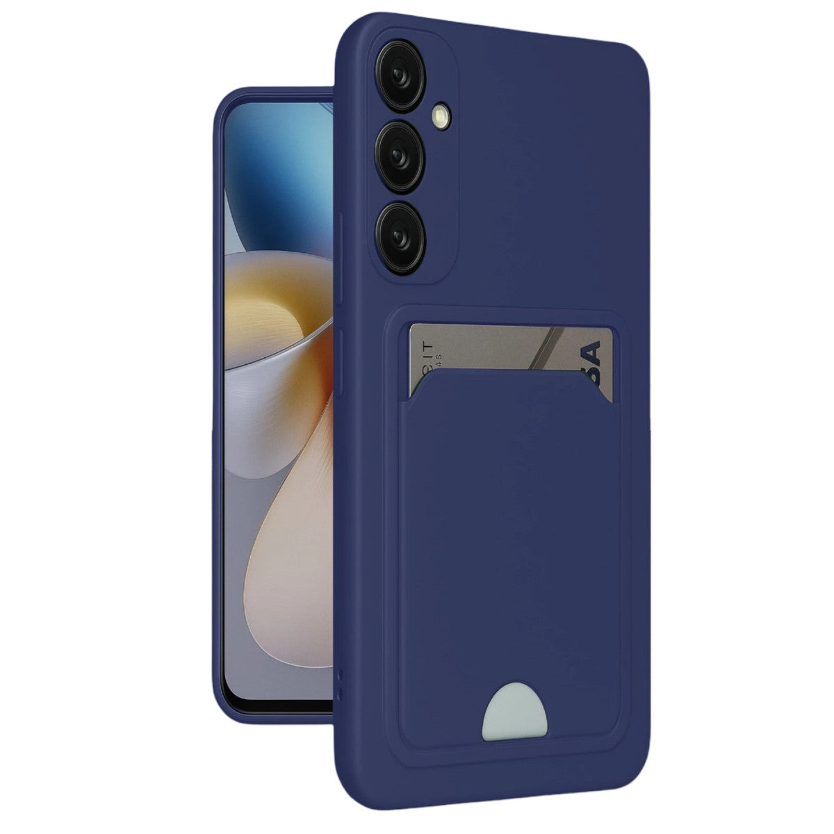 Newface Samsung Galaxy A16 5G Kılıf Kelvin Kartvizitli Silikon
