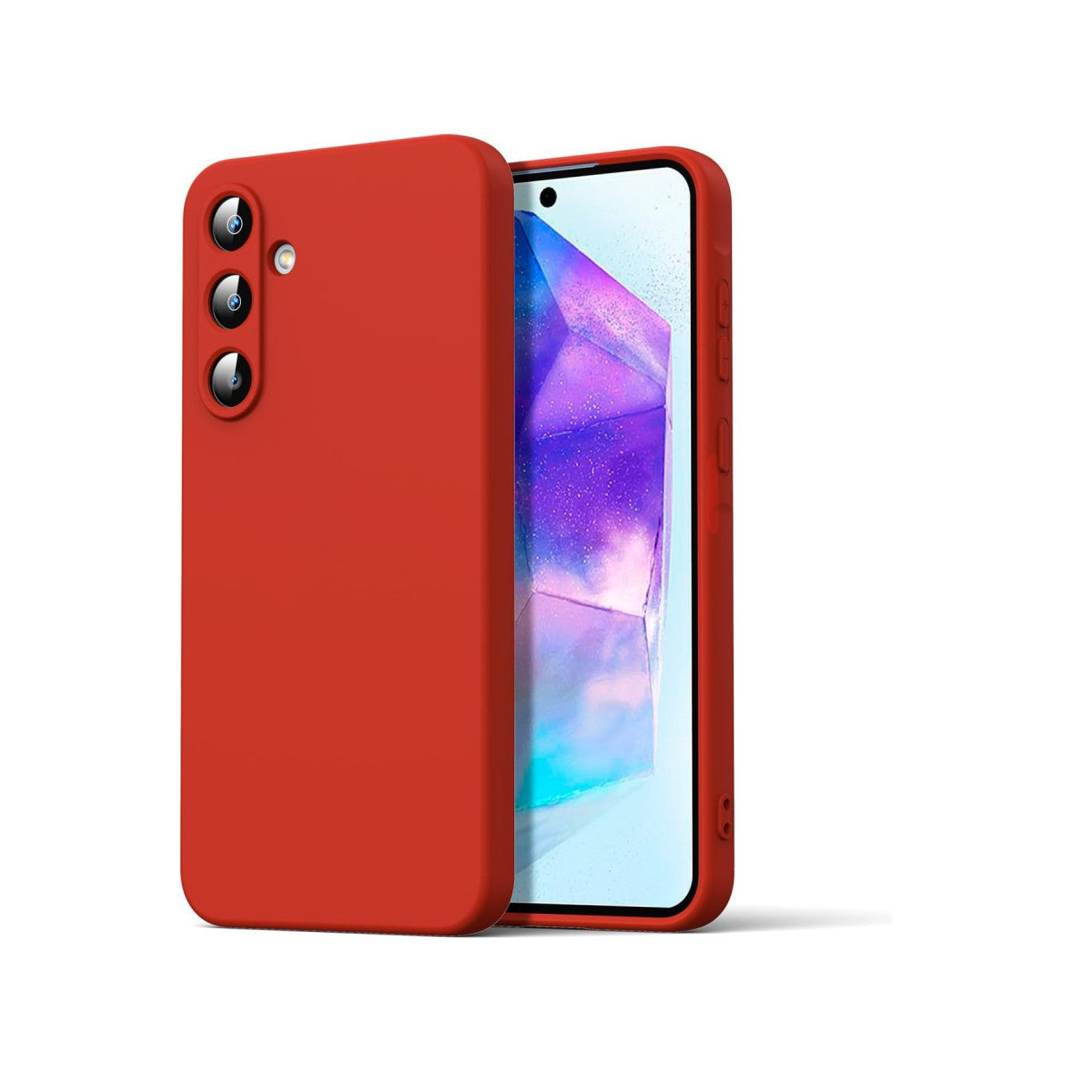 Newface Samsung Galaxy A16 5G Kılıf Nano içi Kadife Silikon