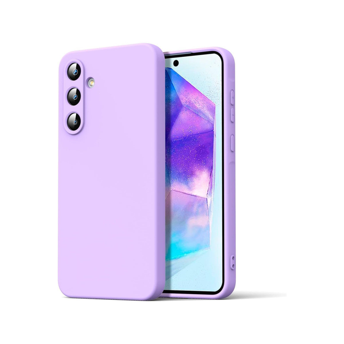 Newface Samsung Galaxy A16 5G Kılıf Nano içi Kadife Silikon
