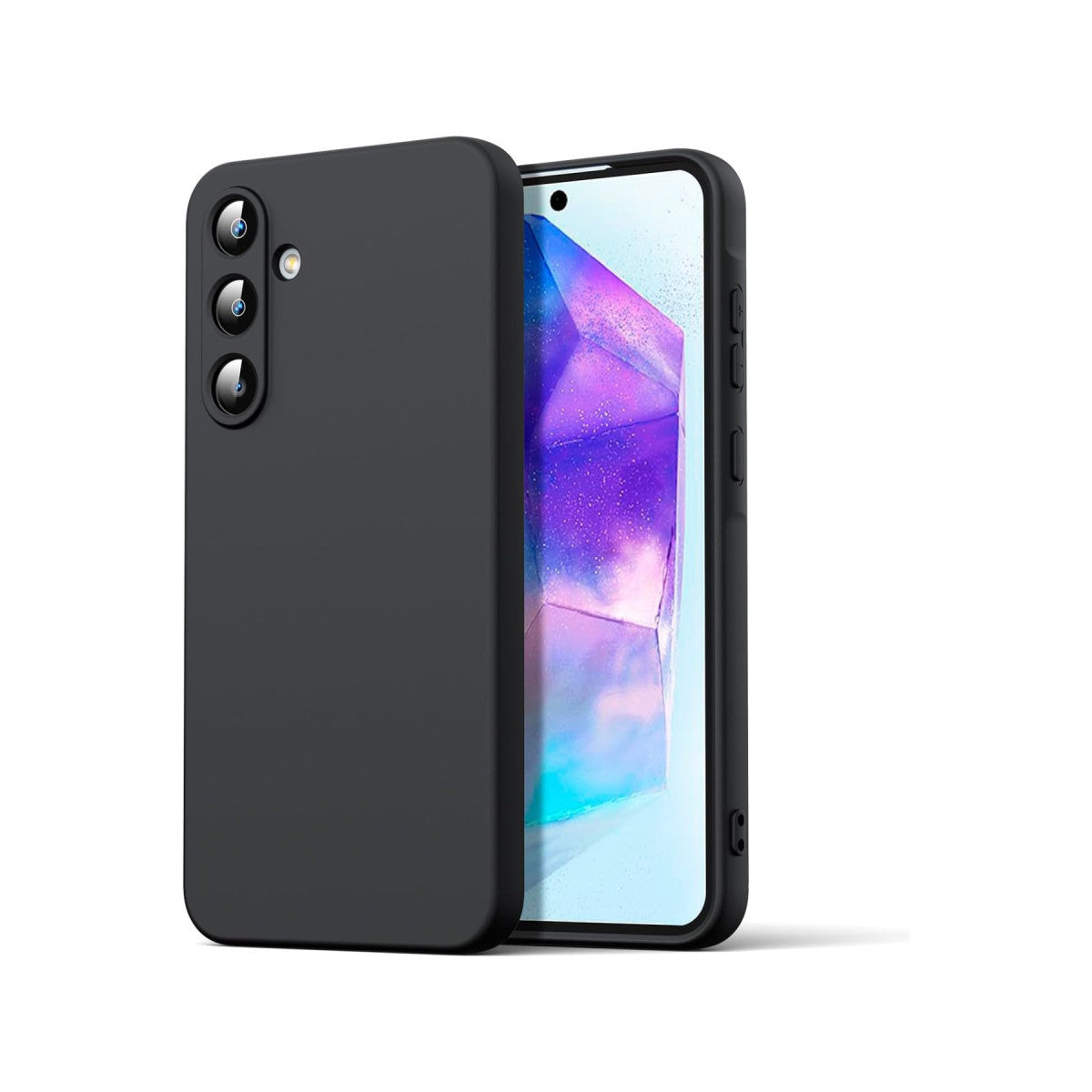 Newface Samsung Galaxy A16 5G Kılıf Nano içi Kadife Silikon