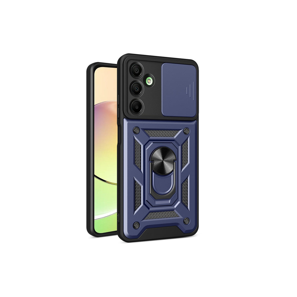 Newface Samsung Galaxy A16 5G Kılıf Pars Lens Yüzüklü Silikon