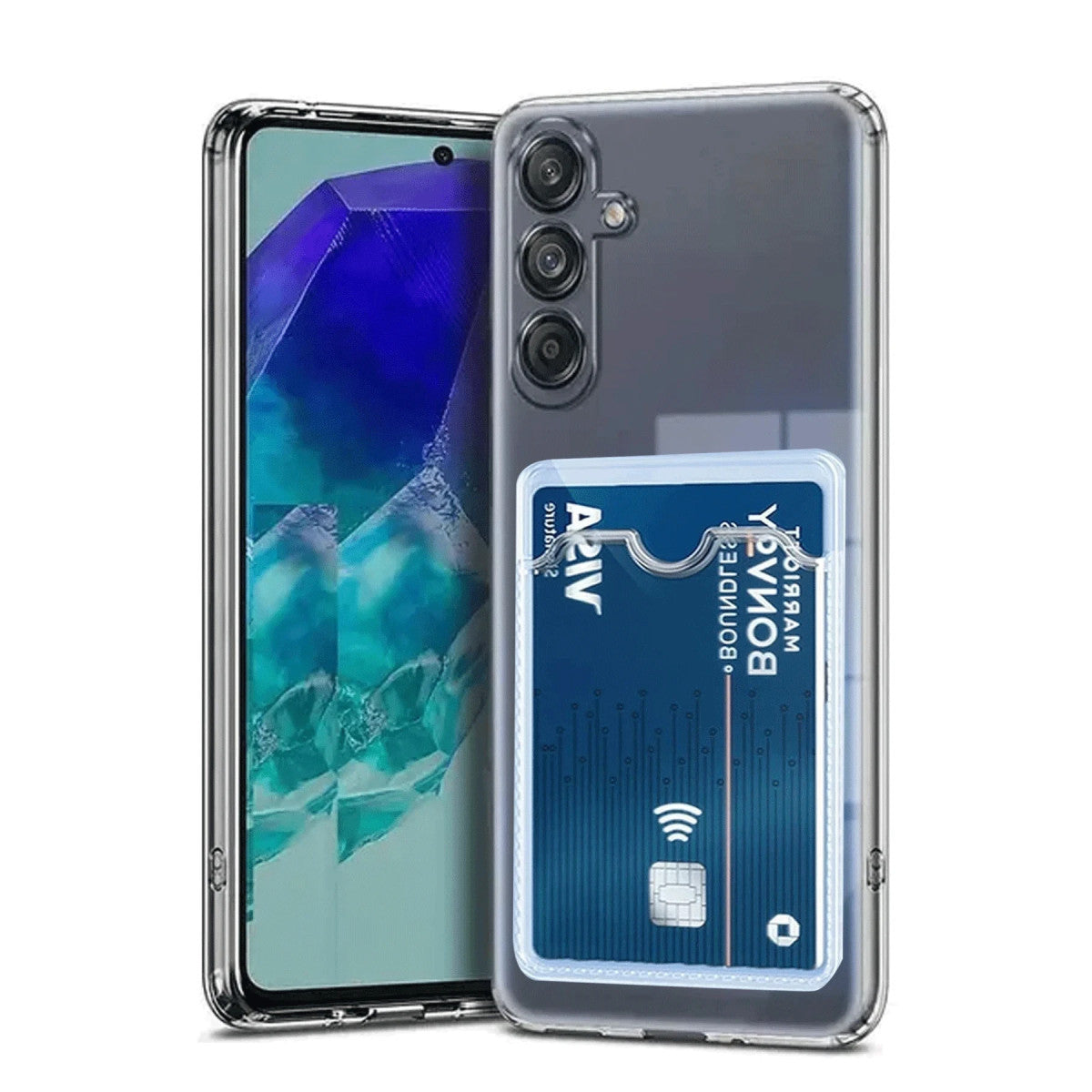 Newface Samsung Galaxy A17 5G Kart Şeffaf Silikon