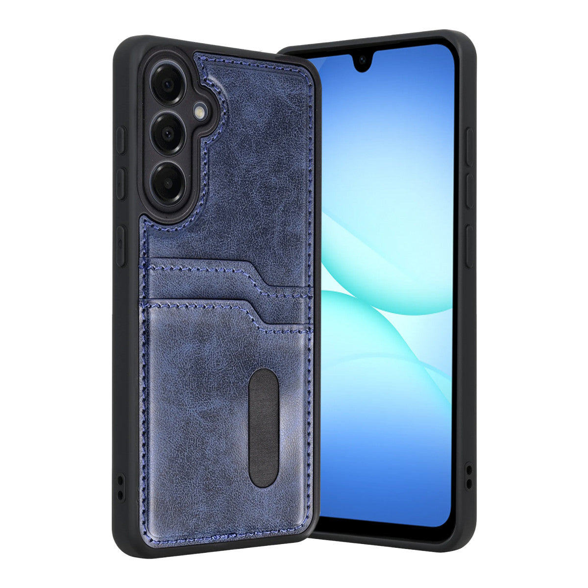 Newface Samsung Galaxy A17 5G Sara Kartvizitli Deri Kılıf