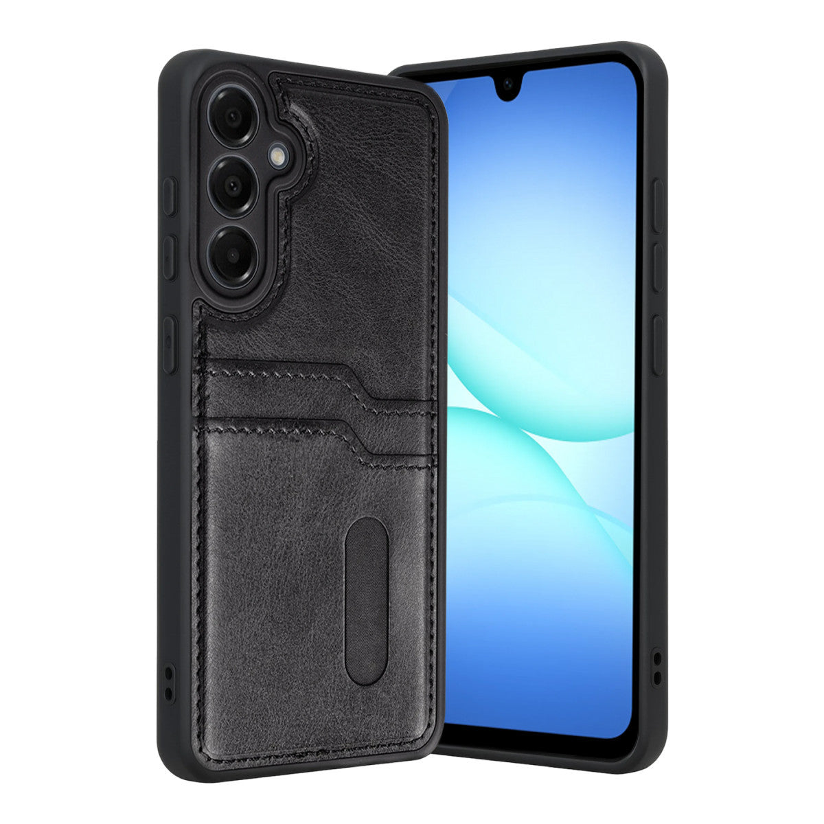 Newface Samsung Galaxy A17 5G Sara Kartvizitli Deri Kılıf