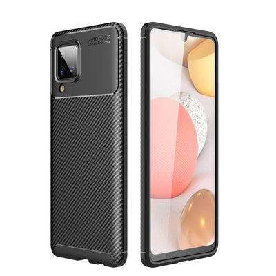 Newface Samsung Galaxy A22 Kılıf Auto Focus Karbon Kapak