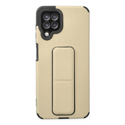 Newface Samsung Galaxy A22 Kılıf Mega Standlı Silikon