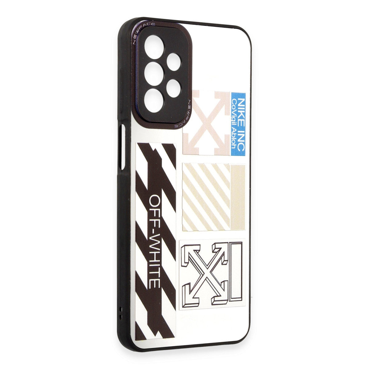 Newface Samsung Galaxy A23 4G Kılıf Mirror Desenli Kapak - Mirror