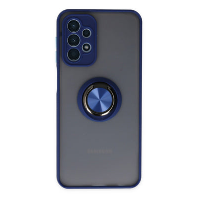 Newface Samsung Galaxy A23 4G Kılıf Montreal Yüzüklü Silikon Kapak