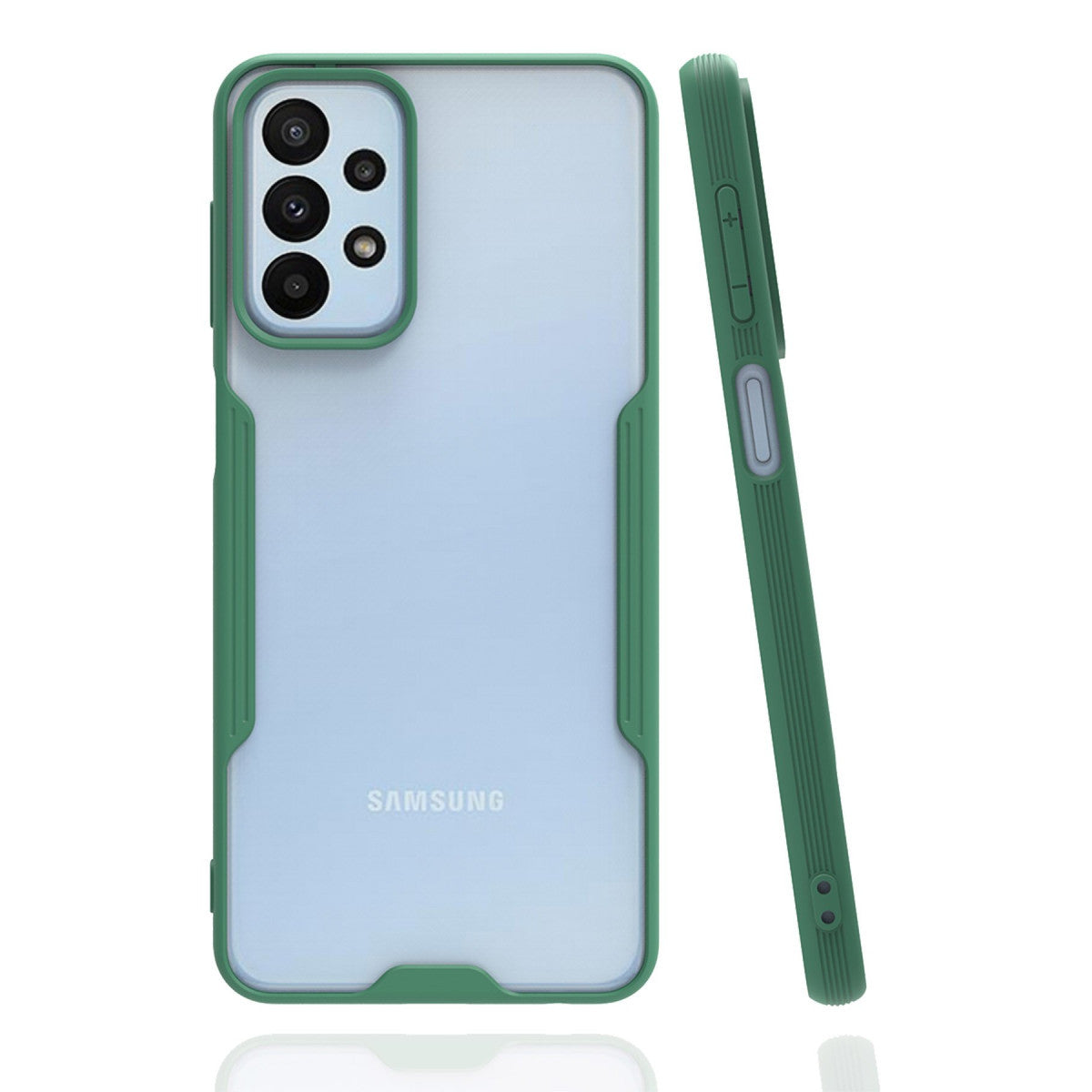Newface Samsung Galaxy A23 4G Kılıf Platin Silikon