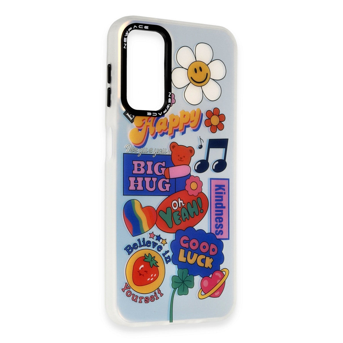 Newface Samsung Galaxy A24 4G Kılıf Estoril Desenli Kapak - Estoril