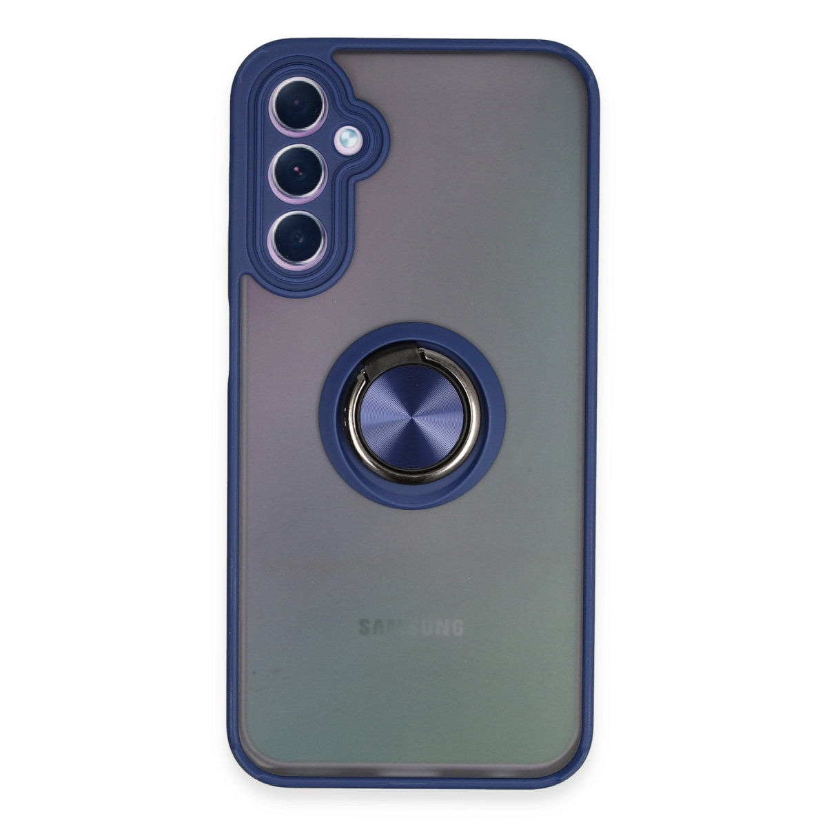 Newface Samsung Galaxy A24 4G Kılıf Montreal Yüzüklü Silikon Kapak