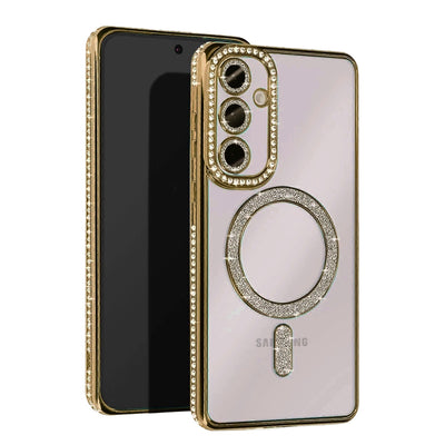Newface Samsung Galaxy A25 5G Joke Simli Magneticsafe Kılıf