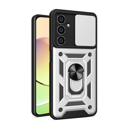 Newface Samsung Galaxy A25 5G Kılıf Pars Lens Yüzüklü Silikon
