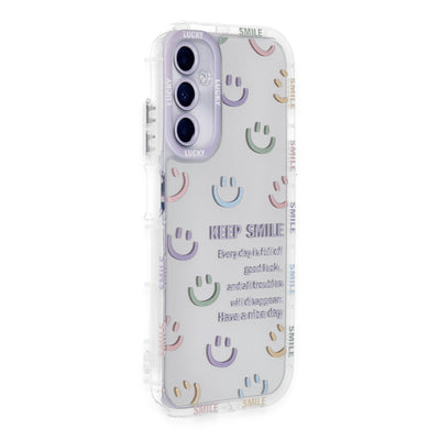 Newface Samsung Galaxy A25 5G Kılıf Reflexion Desenli Kapak