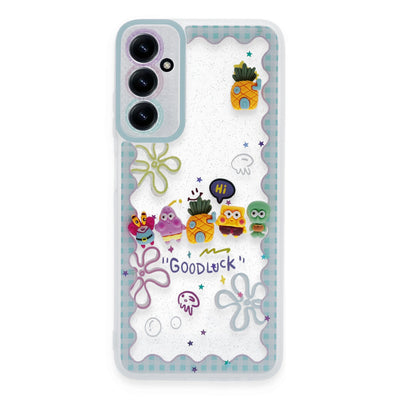 Newface Samsung Galaxy A25 5G Kılıf Sweet Desenli Silikon Kapak