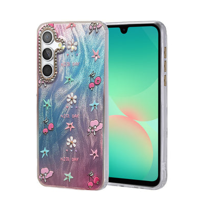 Newface Samsung Galaxy A26 Kılıf Blade Aynalı Desenli Kapak