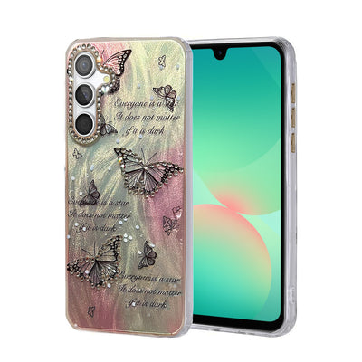 Newface Samsung Galaxy A26 Kılıf Blade Aynalı Desenli Kapak