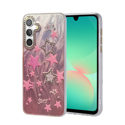Newface Samsung Galaxy A26 Kılıf Blade Aynalı Desenli Kapak