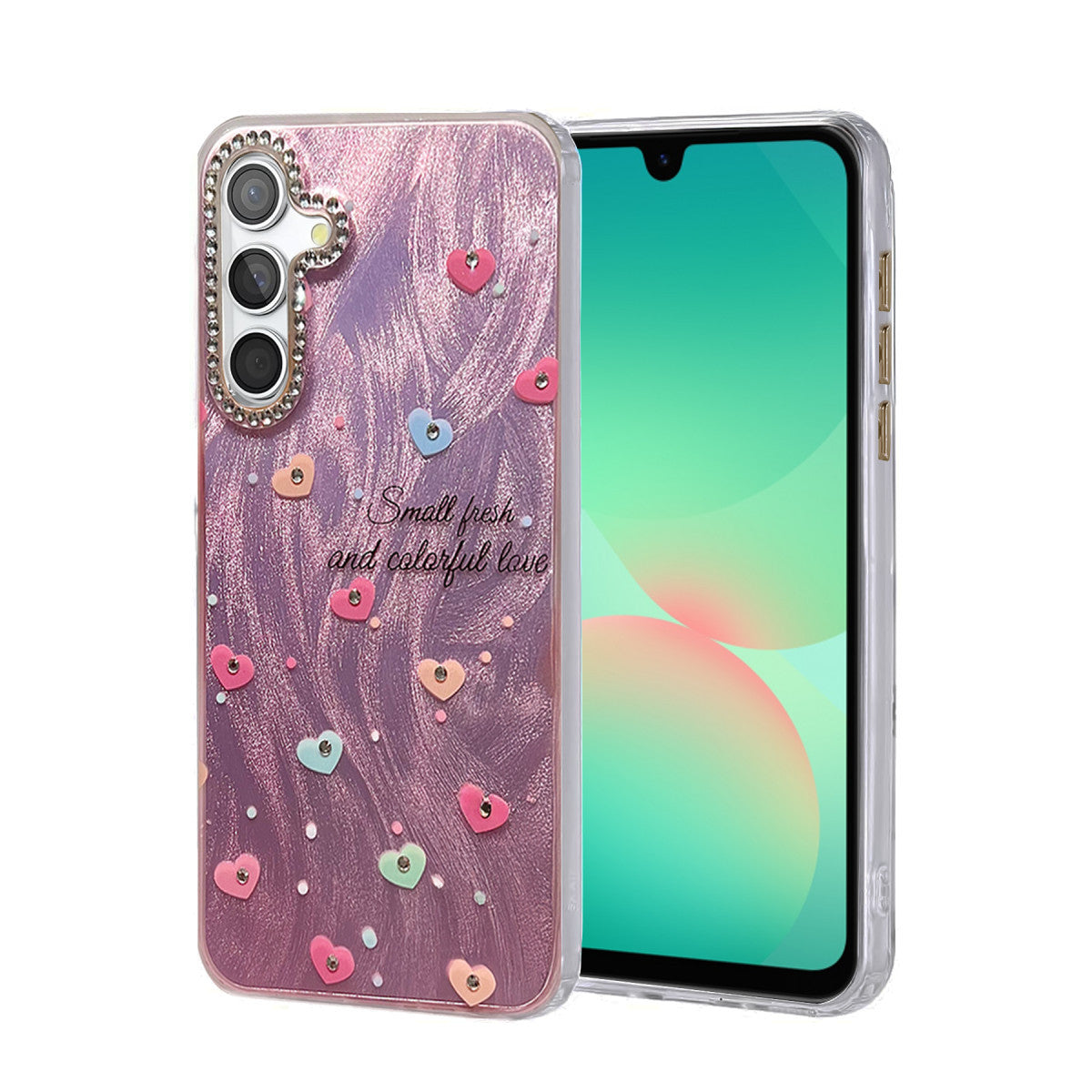 Newface Samsung Galaxy A26 Kılıf Blade Aynalı Desenli Kapak